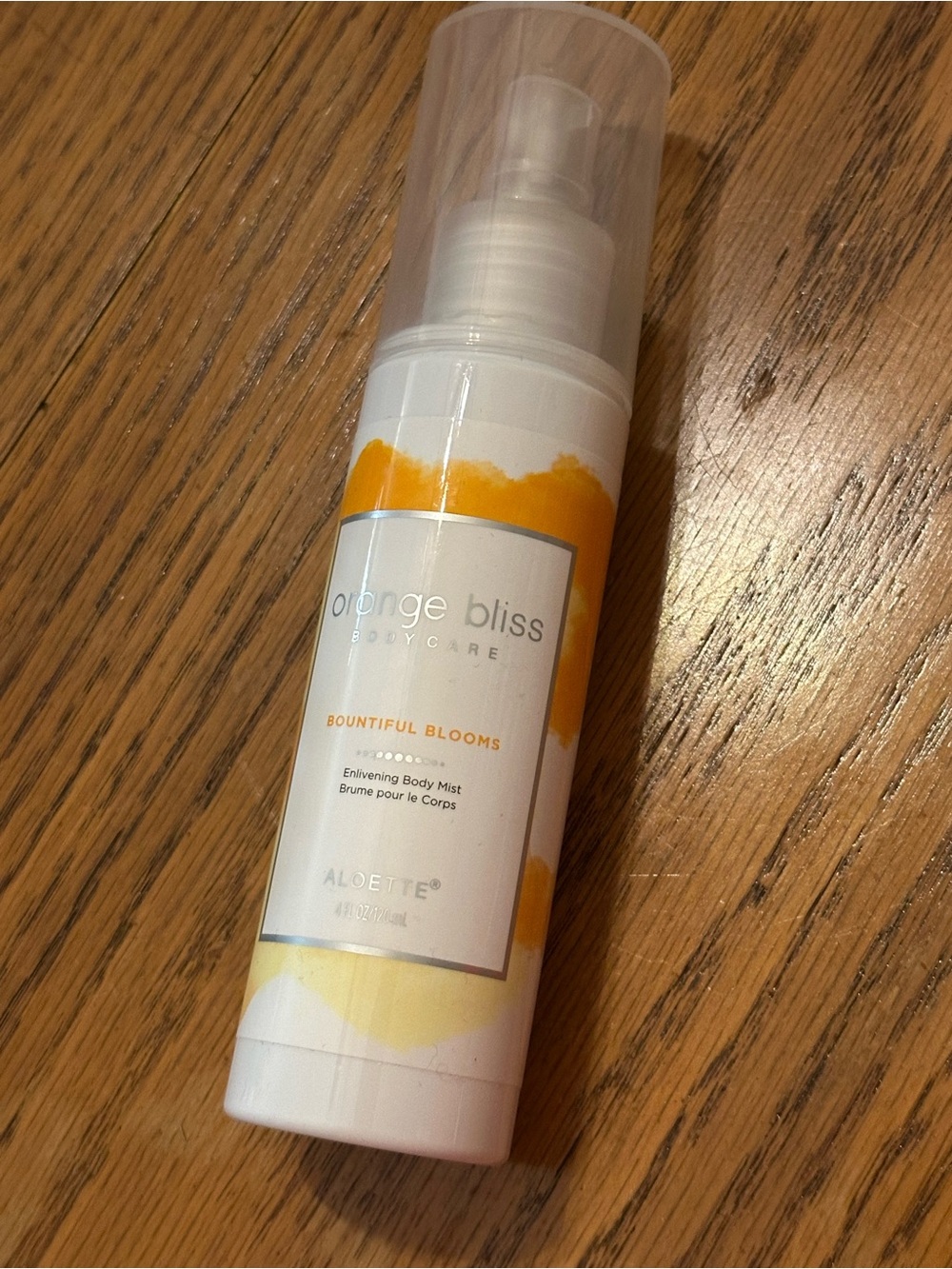 Aloette orange bliss Body Mist & body wash -new